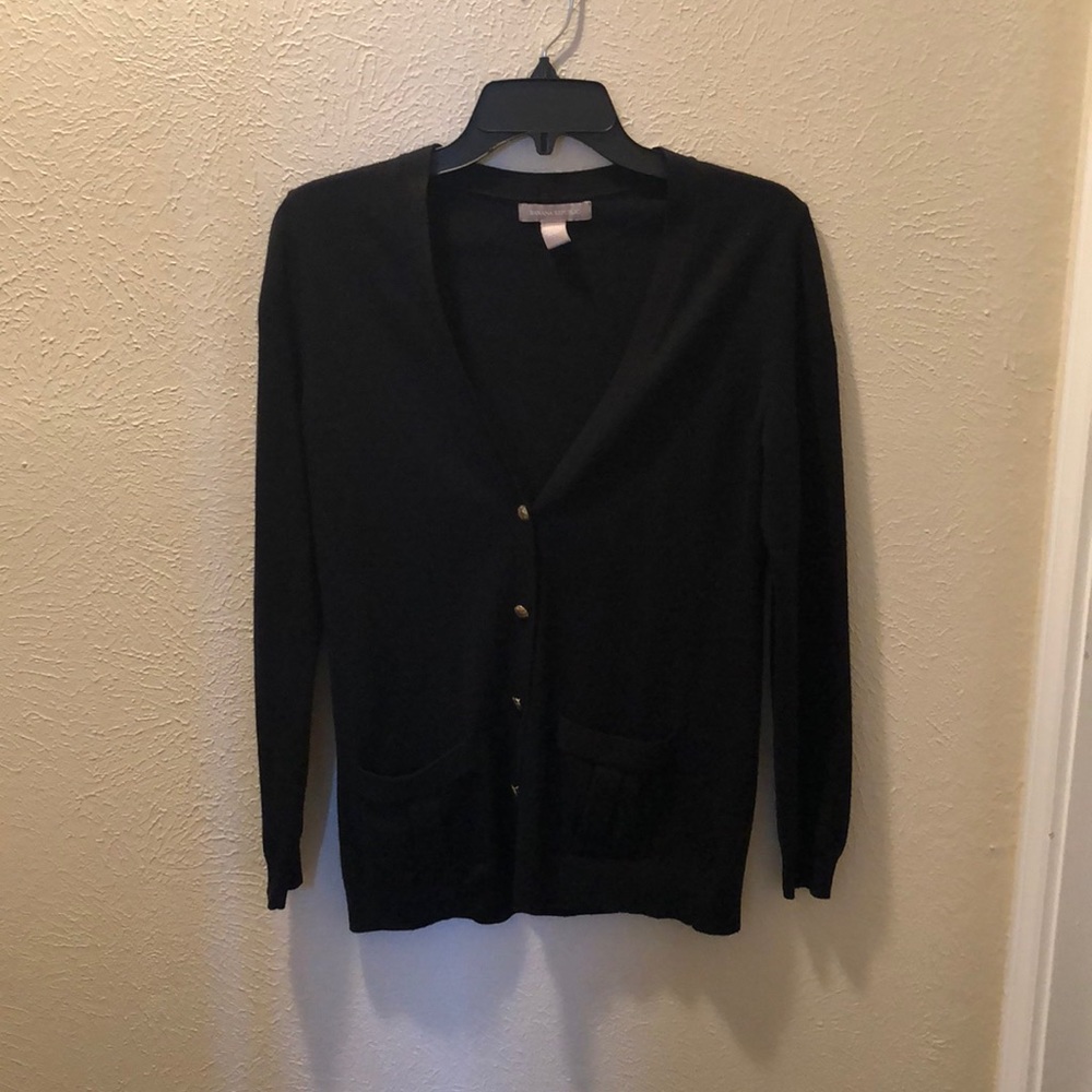 Black banana republic cardigan
